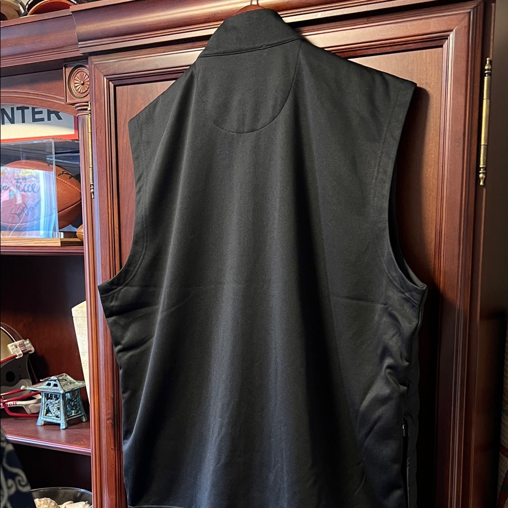 Brand New Callaway Men's Black Quilted Lightweight Sun Protection UPF Golf Vest! - Picture 9 of 12
